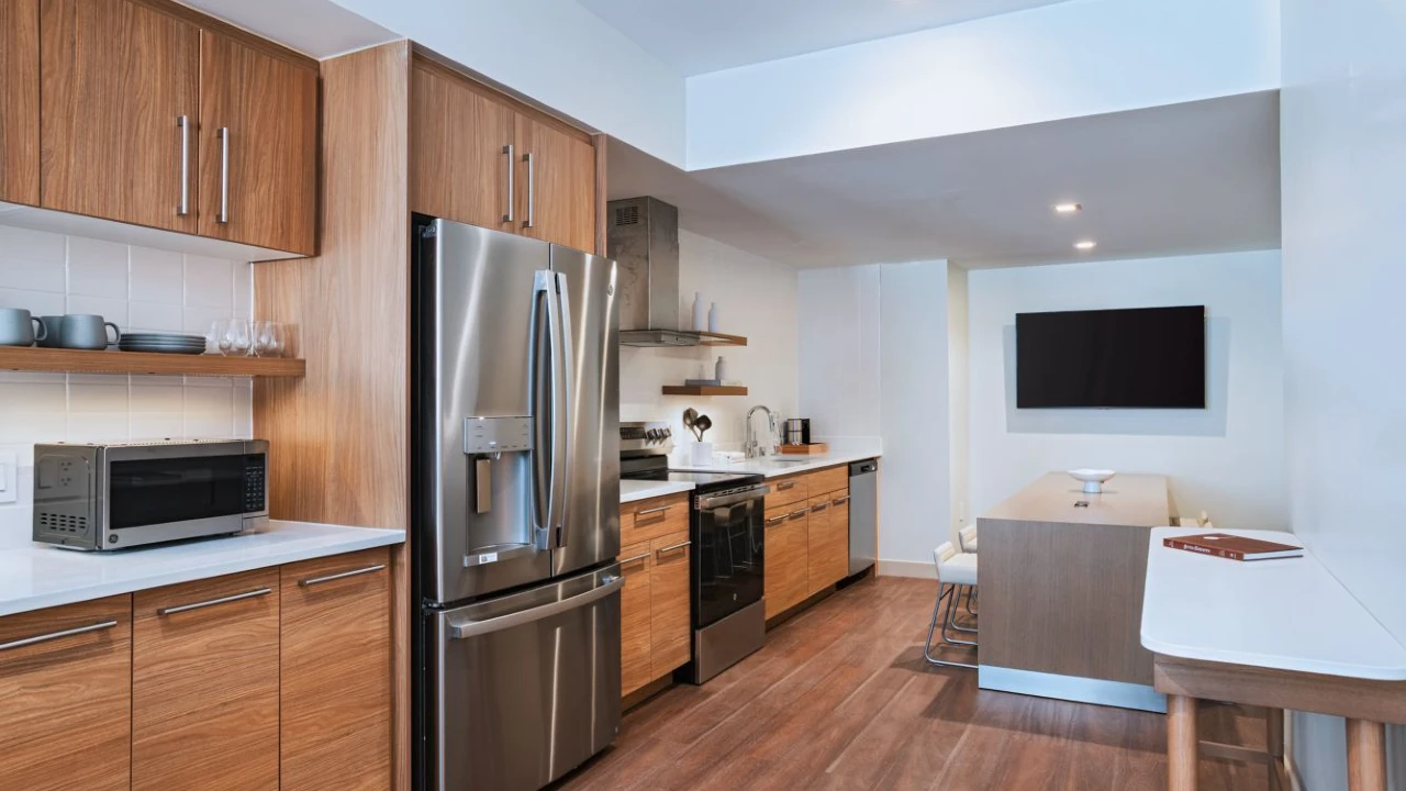 Guest Room Kitchen at Element Las Vegas Symphony Park