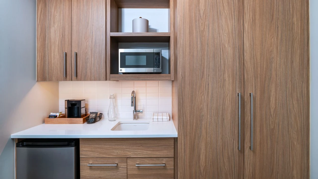 Guest Room Kitchen at Element Las Vegas Symphony Park