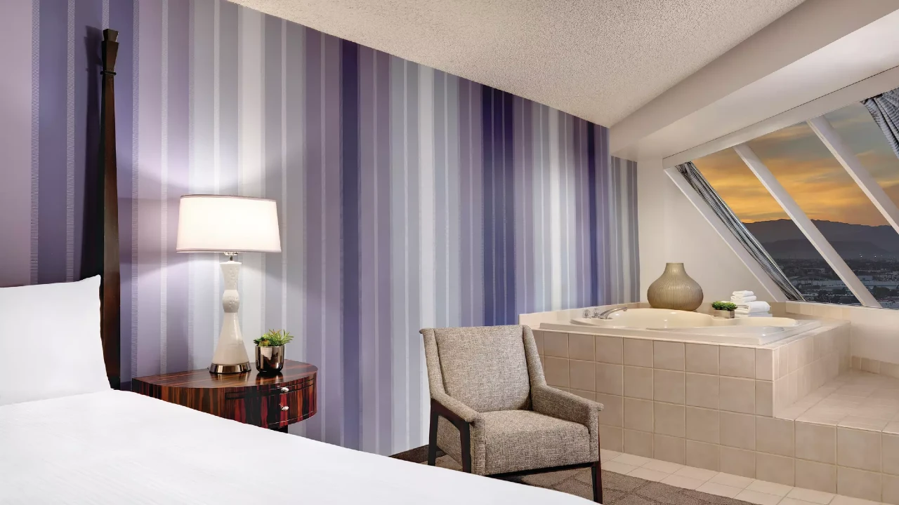 Pyramid Two Queen Corner Suite at Luxor Hotel and Casino Las Vegas