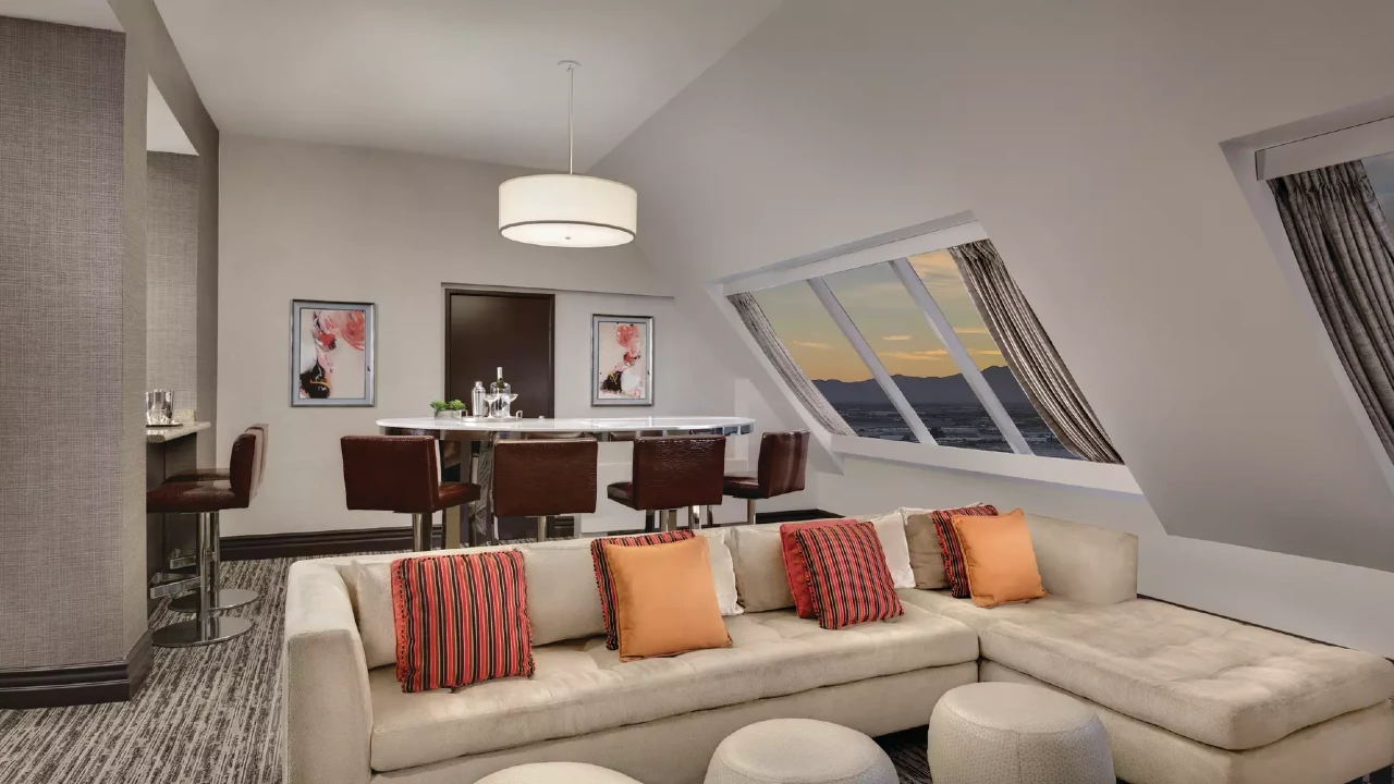 Pyramid Elite Suite at Luxor Hotel and Casino Las Vegas