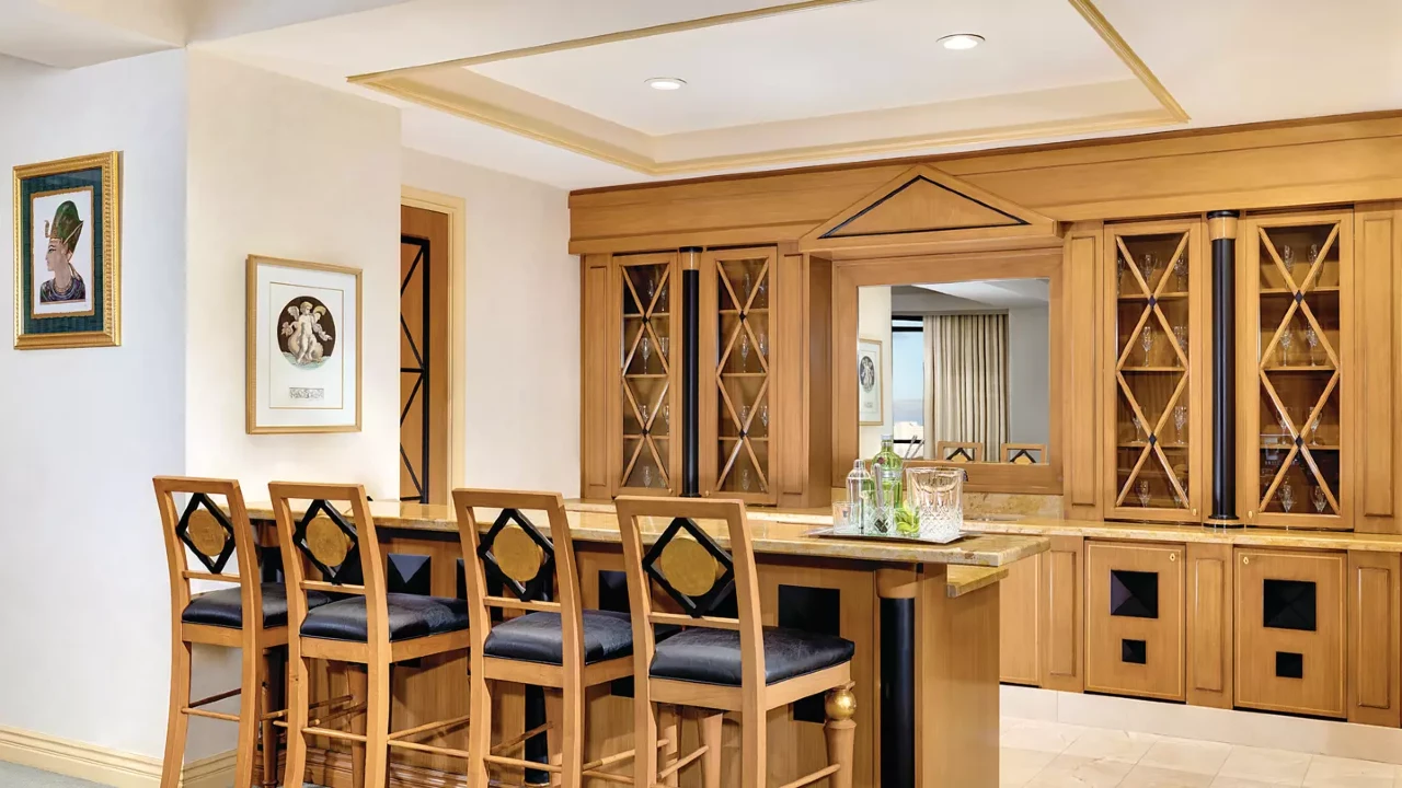 Tower Two Bedroom Penthouse Suite at Luxor Hotel and Casino Las Vegas