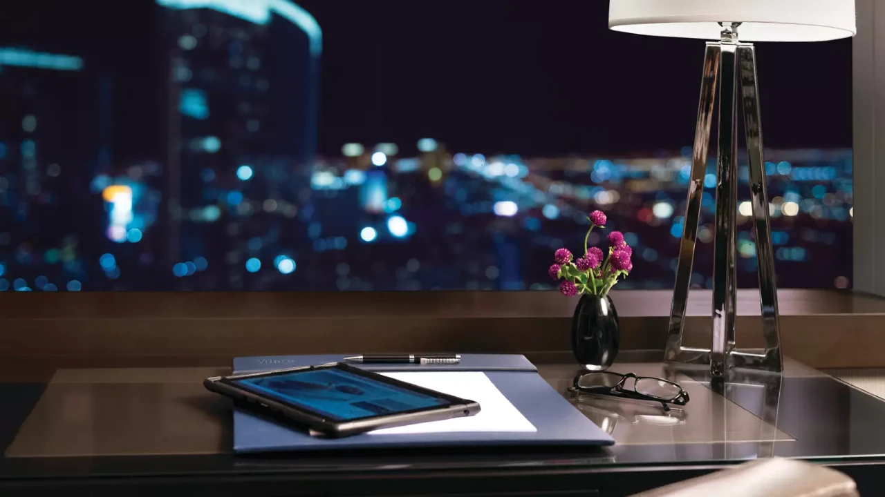 Tablet Technology at Vdara Hotel and Spa Las Vegas