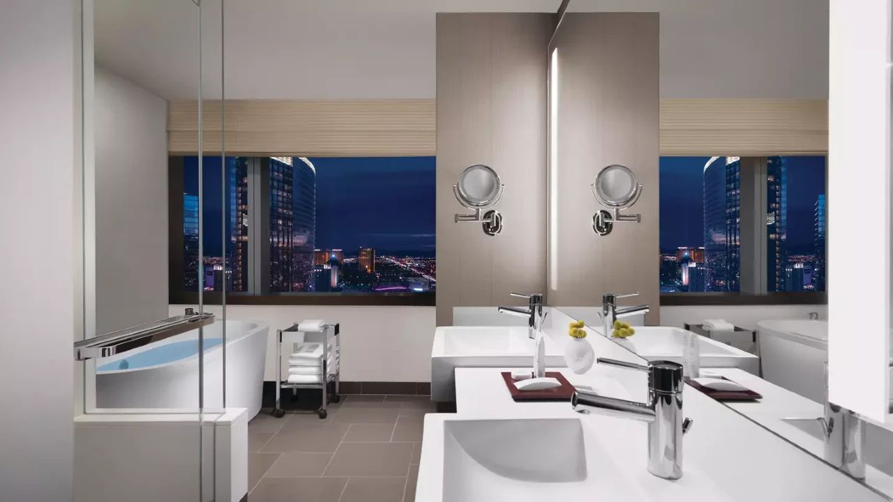 Suite Bathroom at Vdara Hotel and Spa Las Vegas