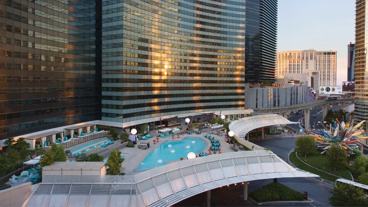 Hotel Exterior at Vdara Hotel and Spa