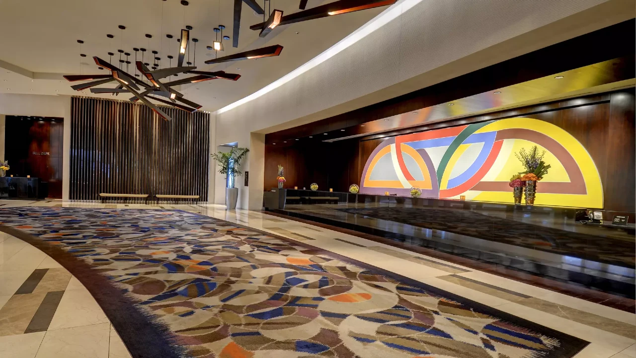 Lobby at Vdara Hotel and Spa