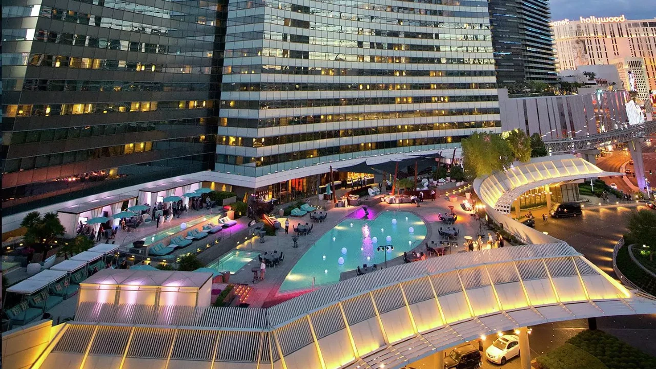Hotel Exterior at Vdara Hotel and Spa