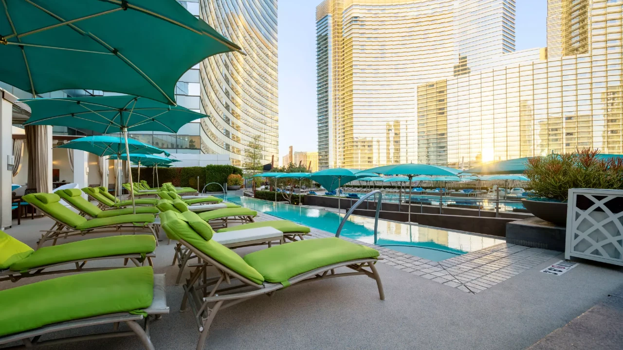 Pool at Vdara Hotel and Spa