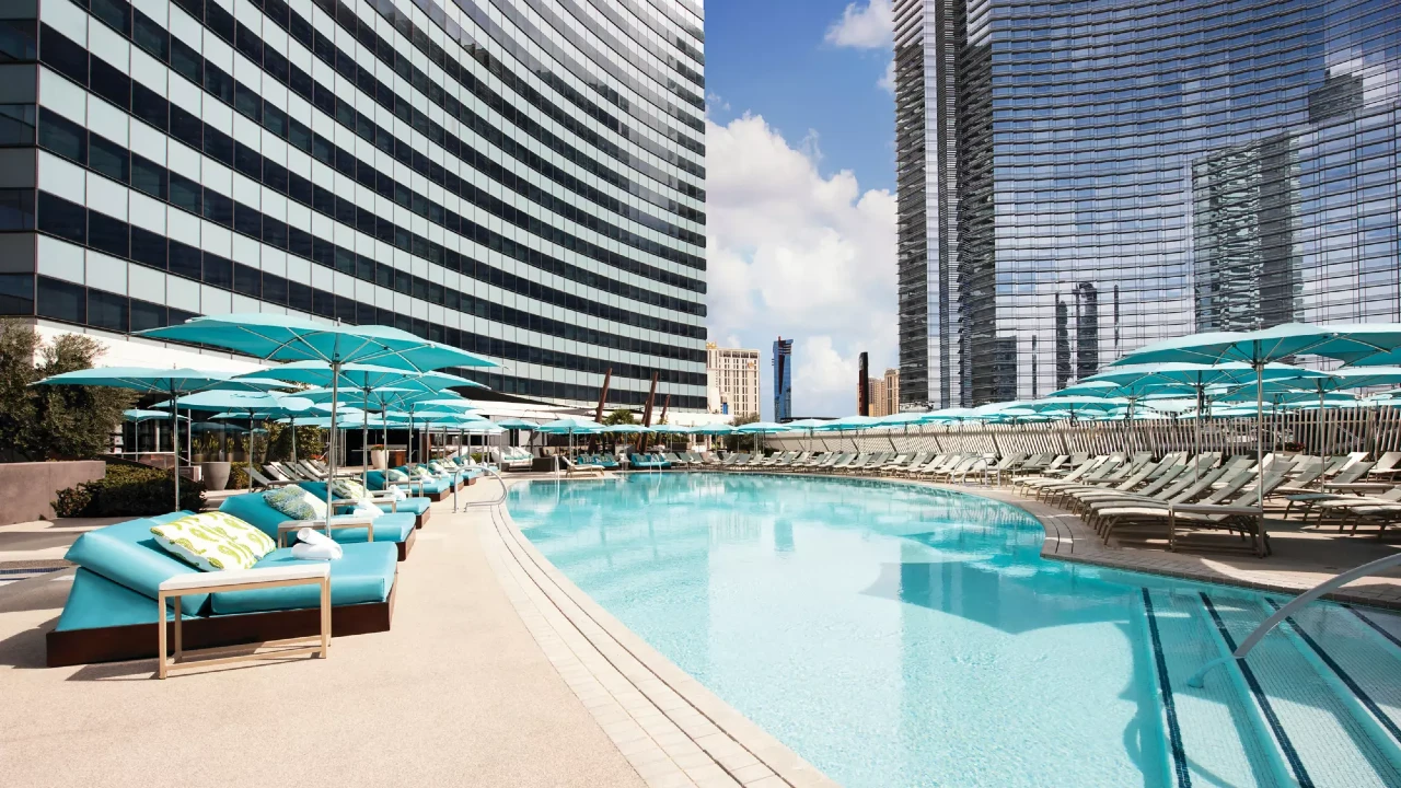 Pool at Vdara Hotel and Spa