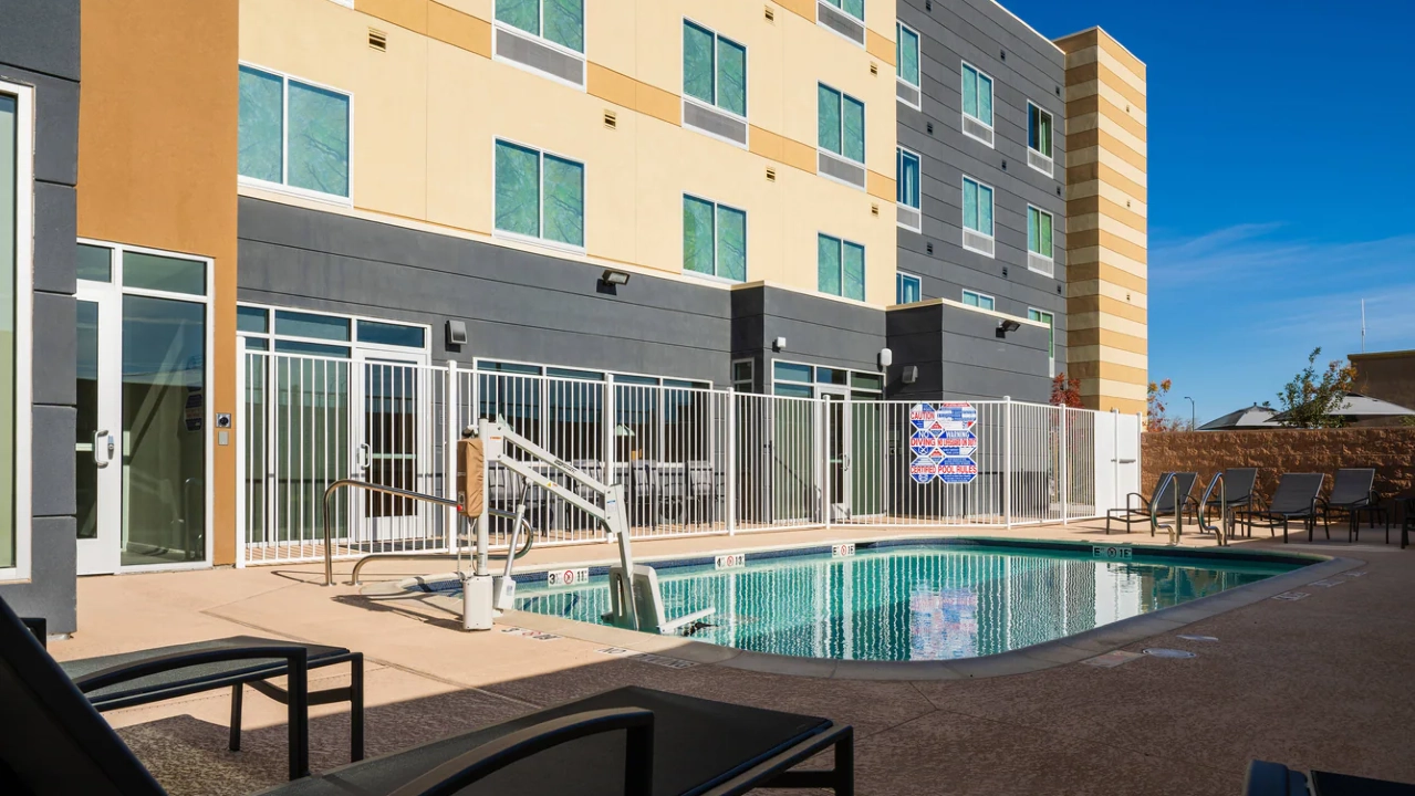 Pool at Fairfield Inn and Suites Las Vegas Northwest