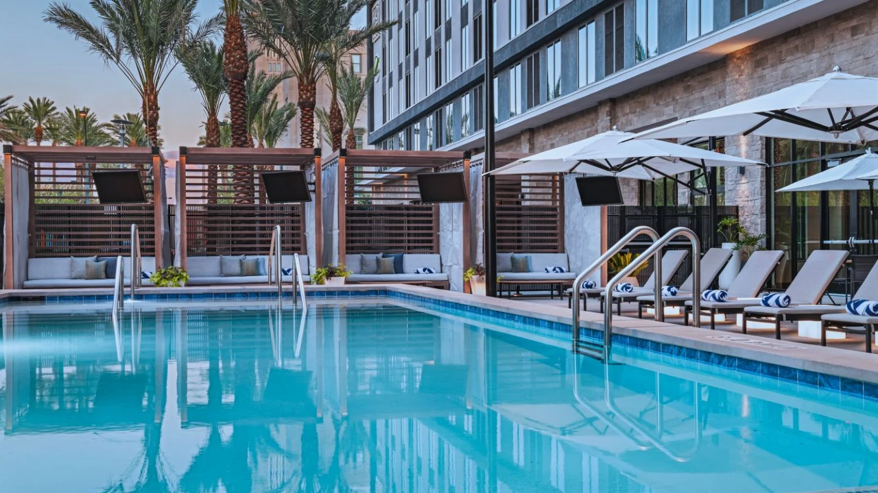 Pool at Las Vegas Symphony Park