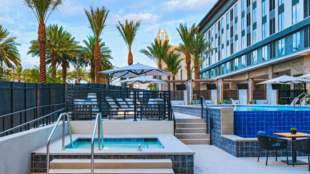 Pool at Las Vegas Symphony Park
