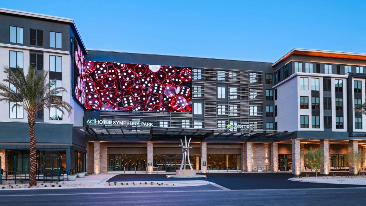Hotel Exterior at Las Vegas Symphony Park