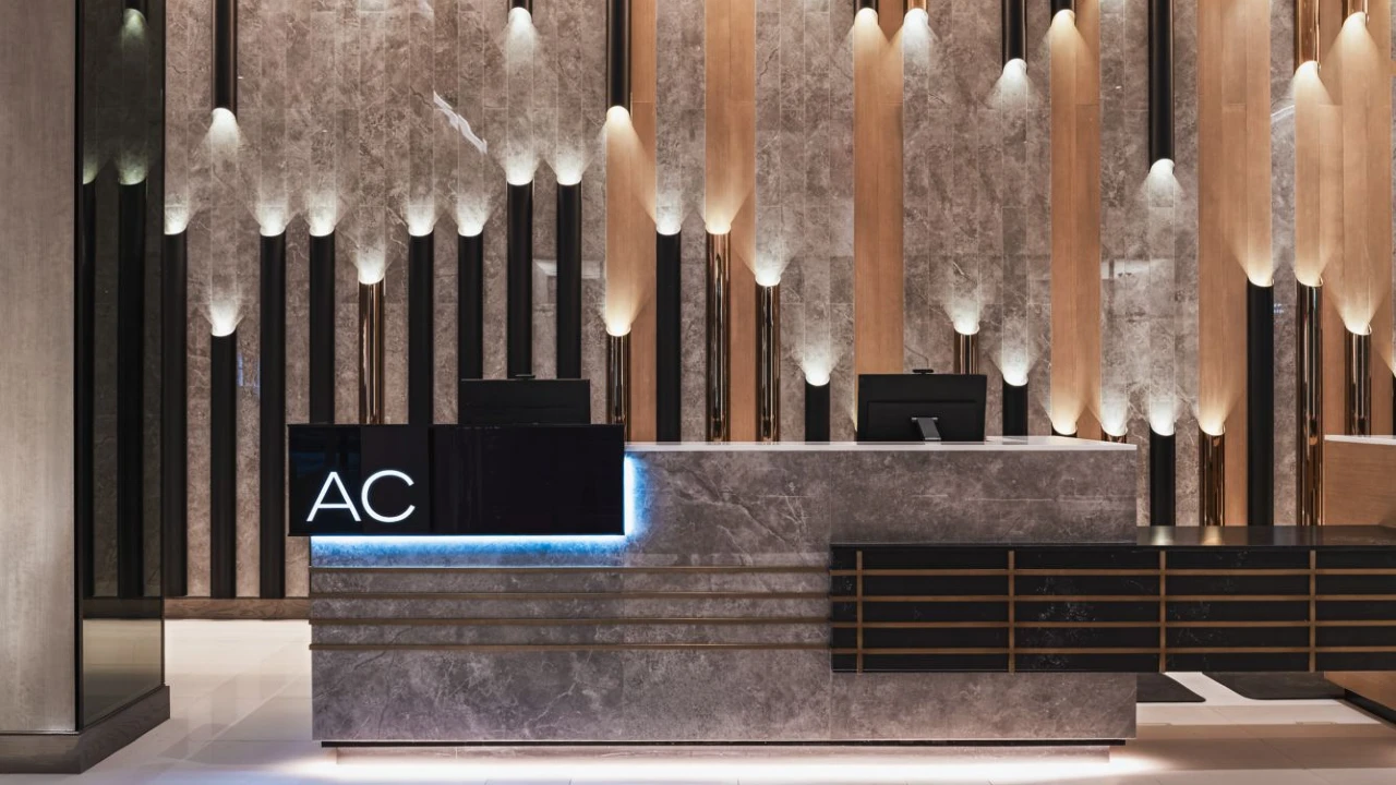 Front Desk at AC Hotel Las Vegas Symphony Park