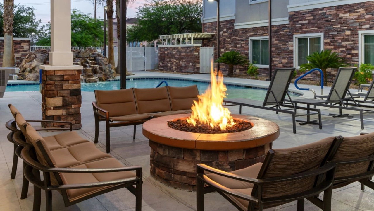 Fire Pit at Residence Inn Las Vegas Airport