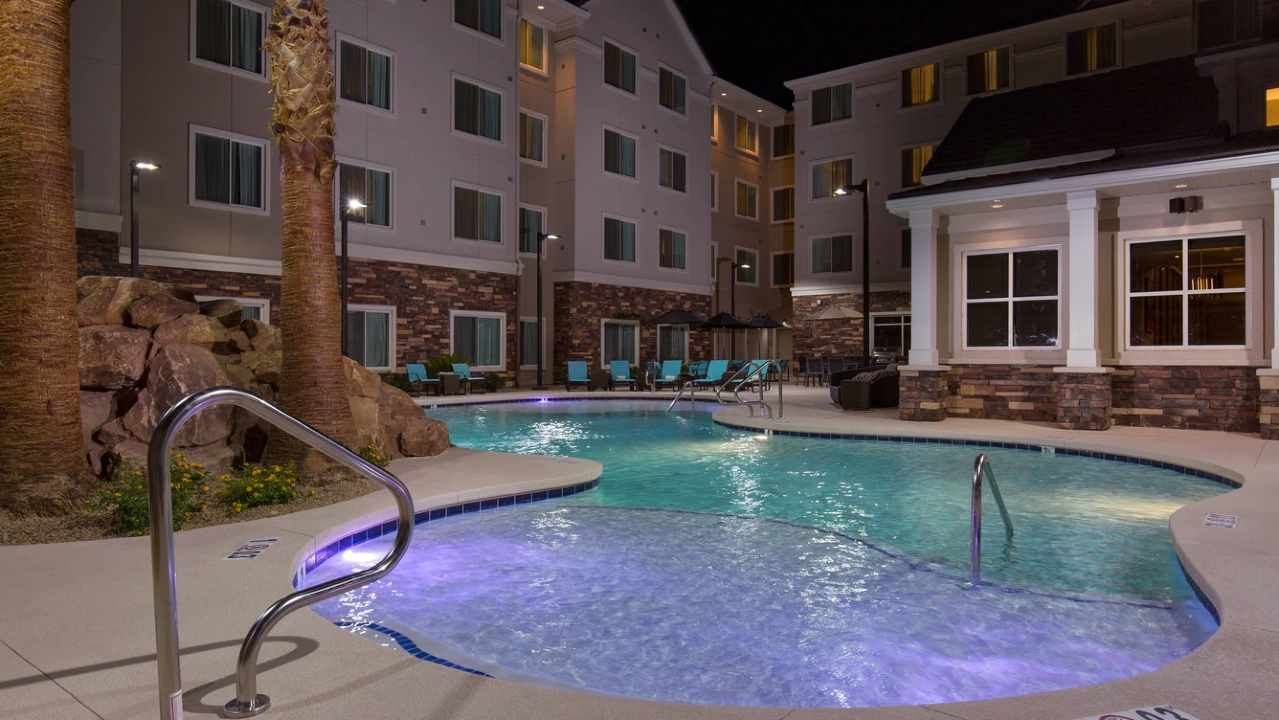 Pool at Residence Inn Las Vegas Airport