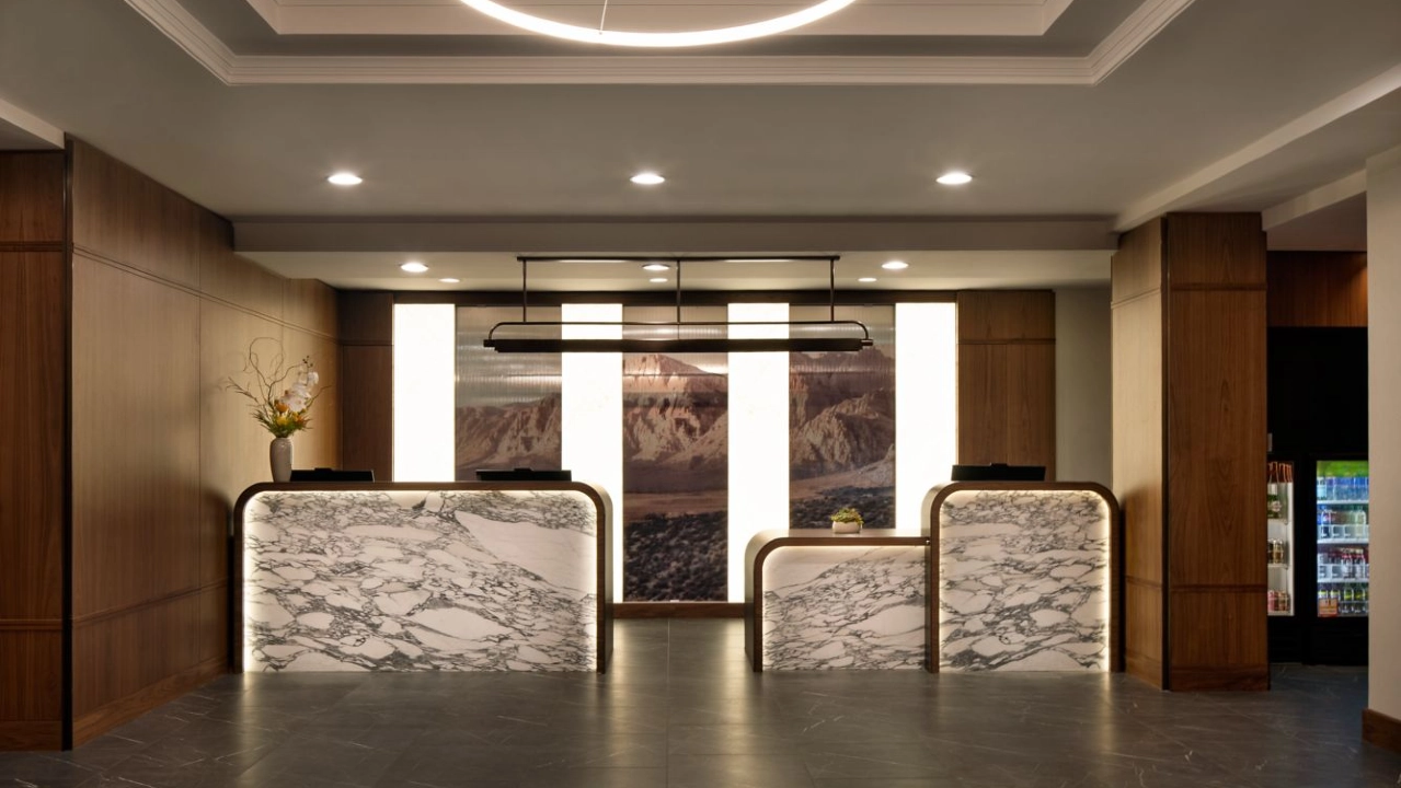 Front Desk at Las Vegas Marriott
