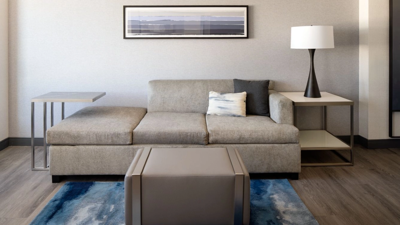 Suite Living Area at Las Vegas Marriott