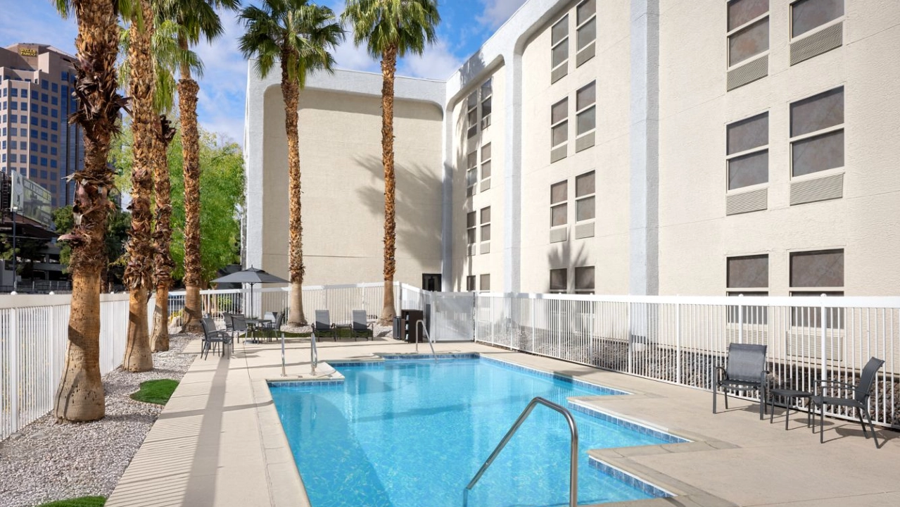 Pool at Fairfield Inn Las Vegas Convention Center