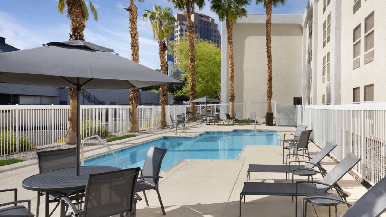 Pool at Fairfield Inn Las Vegas Convention Center