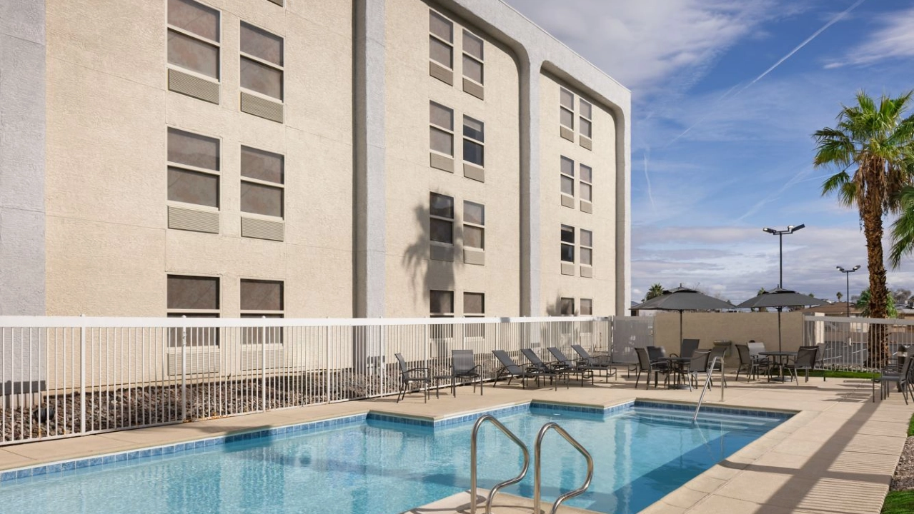 Pool at Fairfield Inn Las Vegas Convention Center