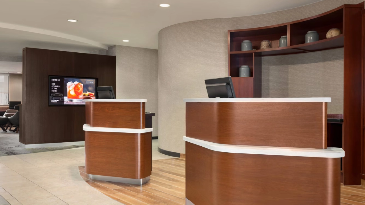 Front Desk at Courtyard Las Vegas Stadium Area