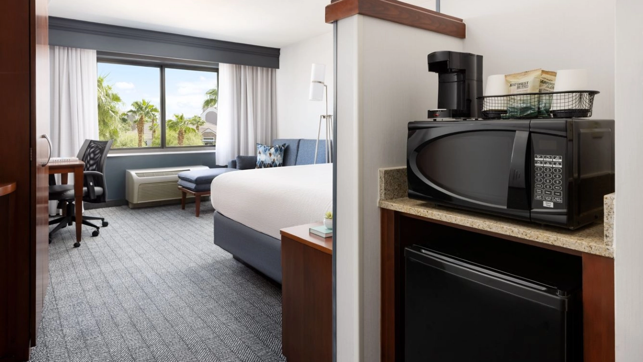 Guest Room Amenities at Courtyard Las Vegas Stadium Area