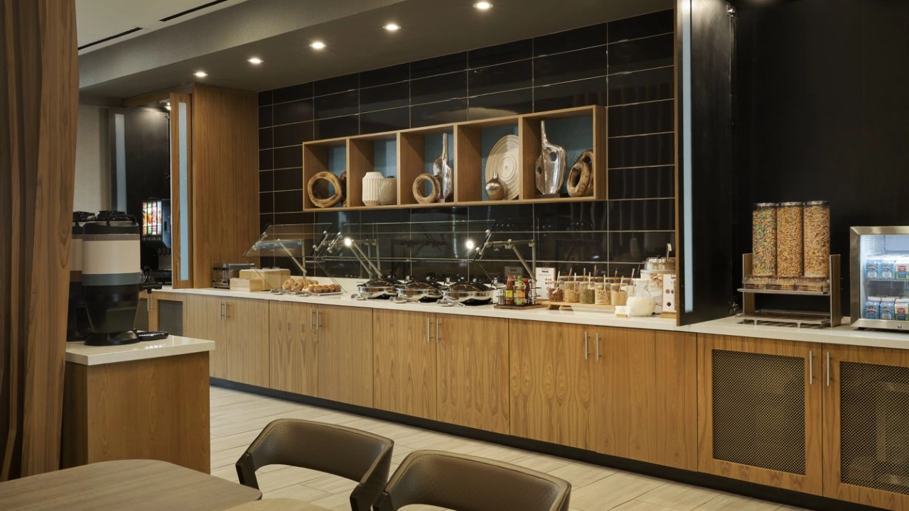 Breakfast Area at Springhill Suites Las Vegas Airport