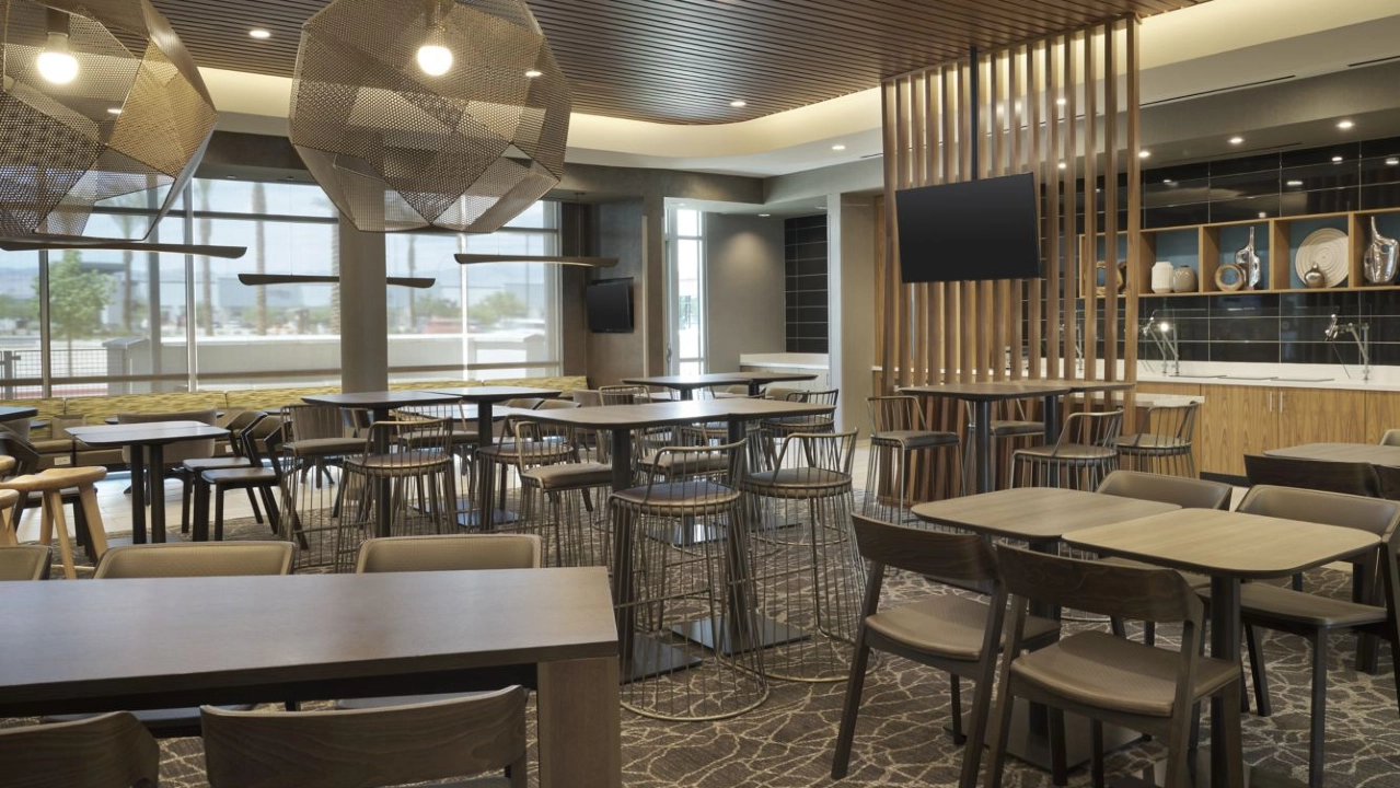 Breakfast Area at Springhill Suites Las Vegas Airport