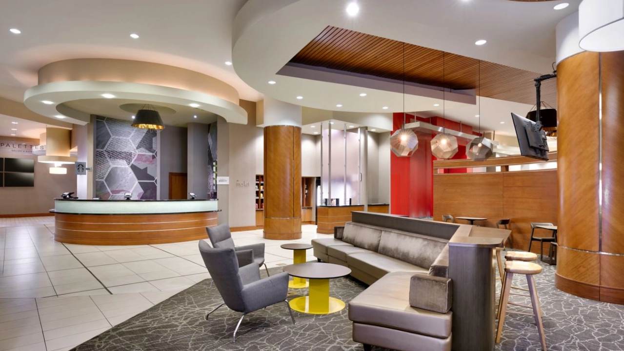 Lobby at Springhill Suites Las Vegas Convention Center
