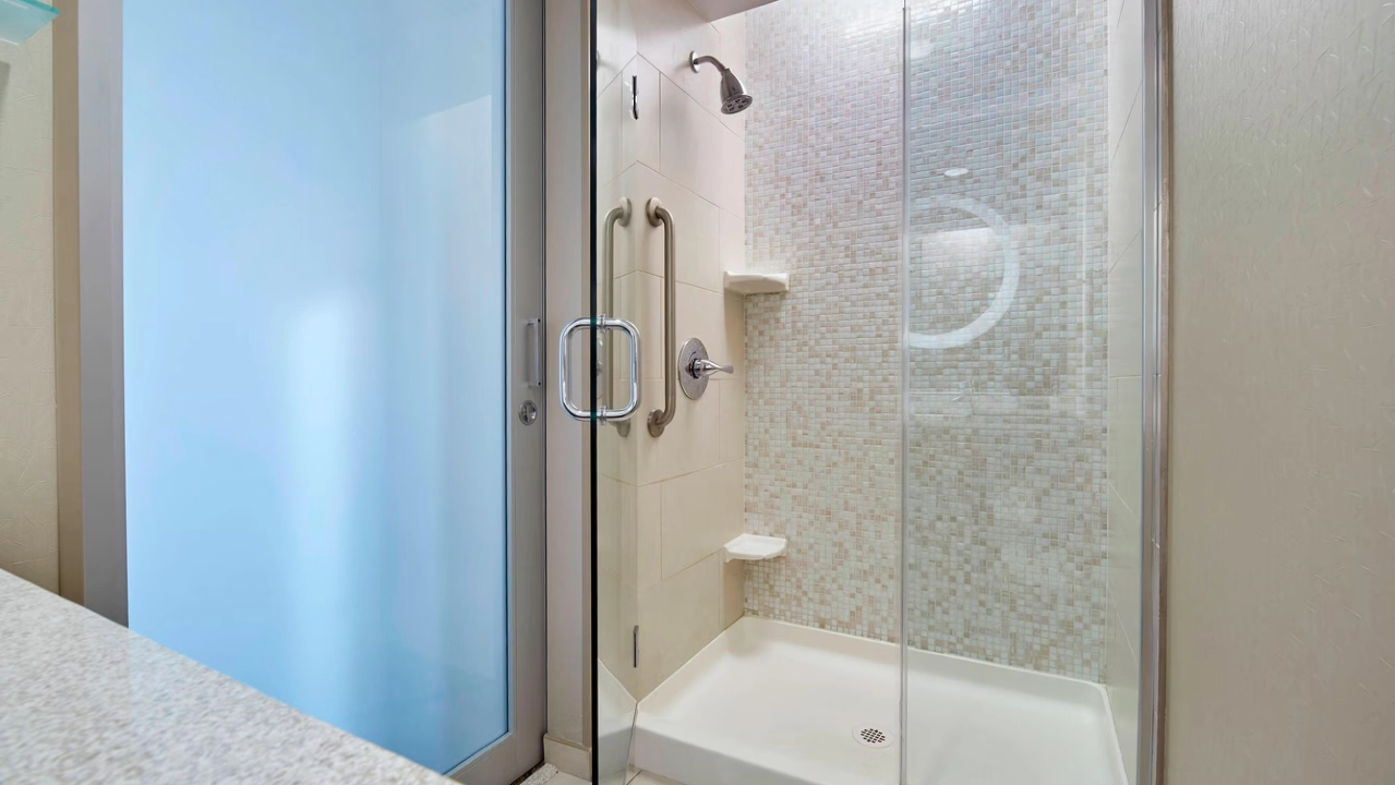 Suite Bathroom at Springhill Suites Las Vegas Convention Center