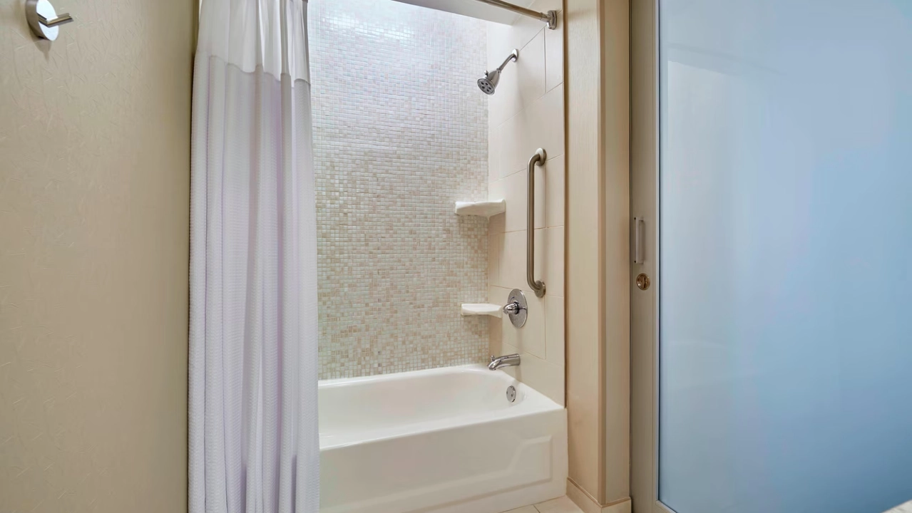 Suite Bathroom at Springhill Suites Las Vegas Convention Center