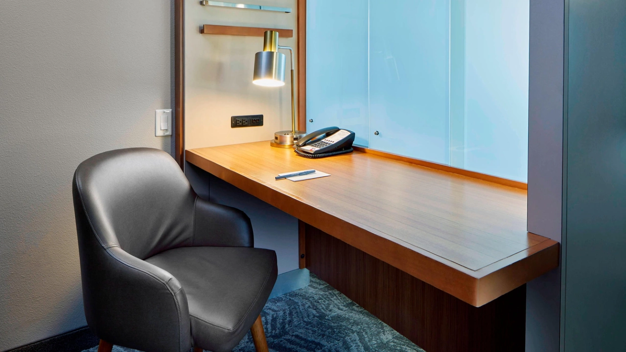 Suite Work Desk at Springhill Suites Las Vegas Convention Center