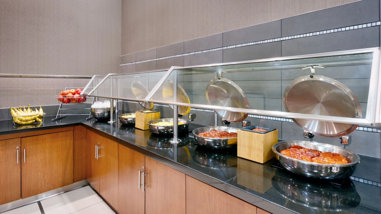 Breakfast Area at Springhill Suites Las Vegas Convention Center