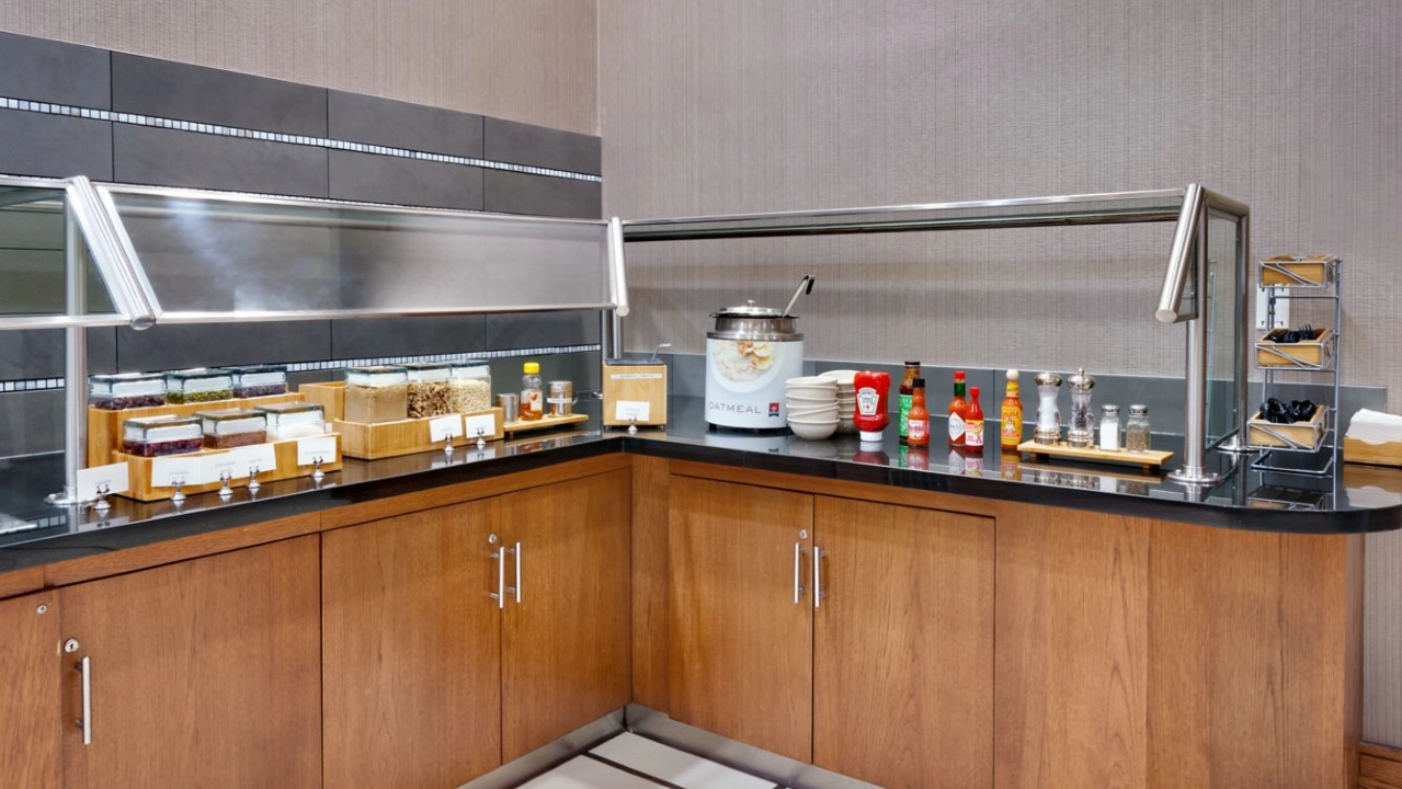 Breakfast Area at Springhill Suites Las Vegas Convention Center
