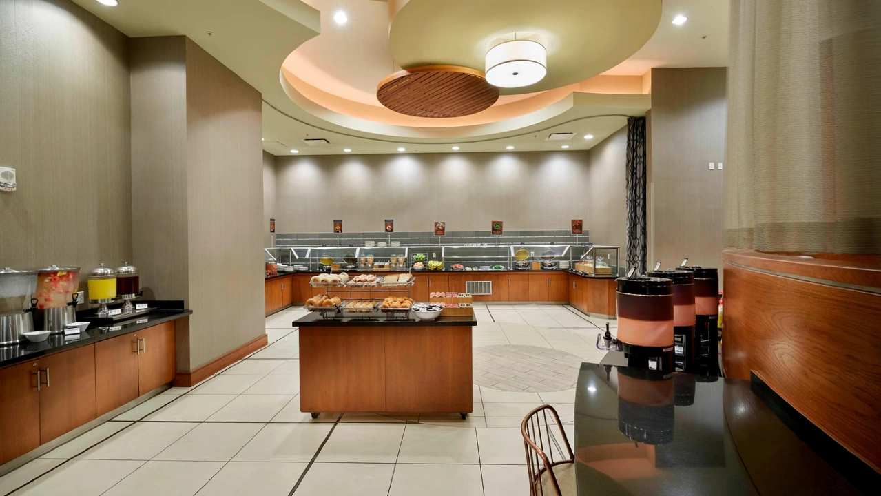 Breakfast Area at Springhill Suites Las Vegas Convention Center