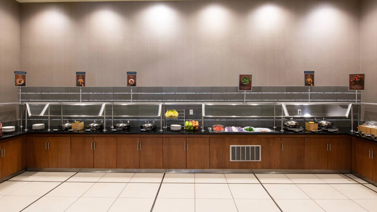 Breakfast Area at Springhill Suites Las Vegas Convention Center