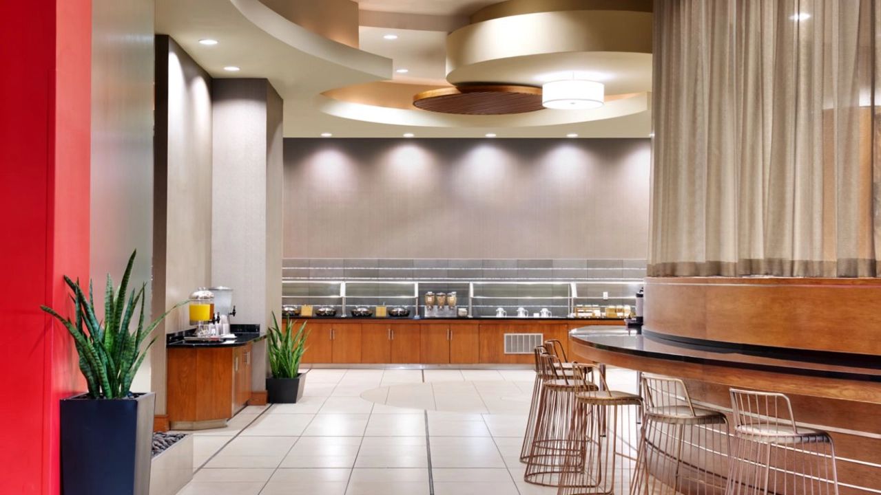 Breakfast Area at Springhill Suites Las Vegas Convention Center