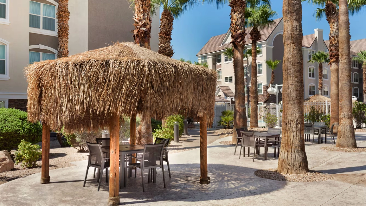 Courtyard at Residence Inn Las Vegas Stadium Area