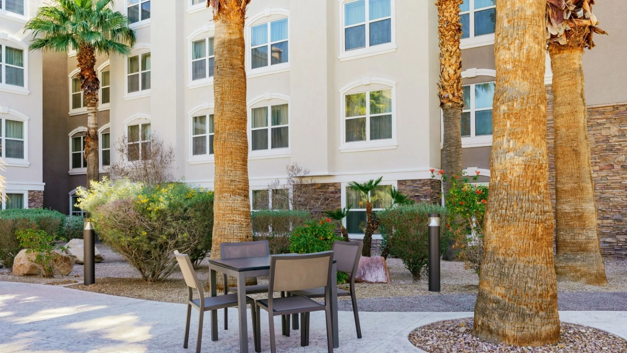 Courtyard at Residence Inn Las Vegas Stadium Area