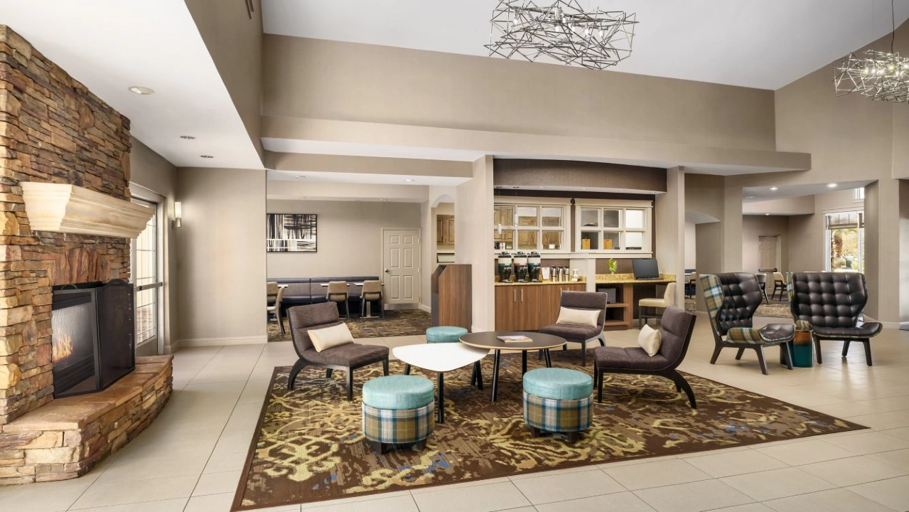 Lobby at Residence Inn Las Vegas Stadium Area