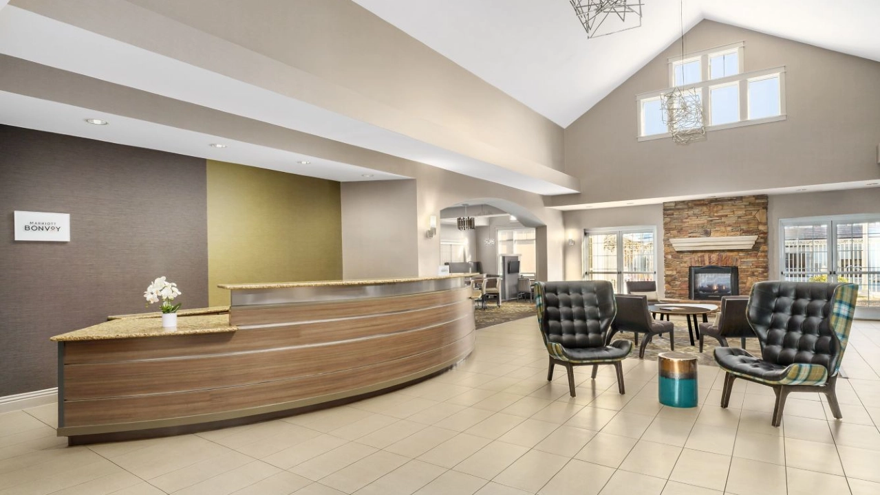 Lobby at Residence Inn Las Vegas Stadium Area