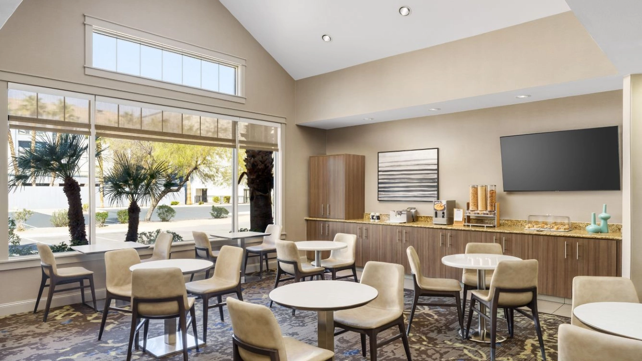 Breakfast Area at Residence Inn Las Vegas Stadium Area
