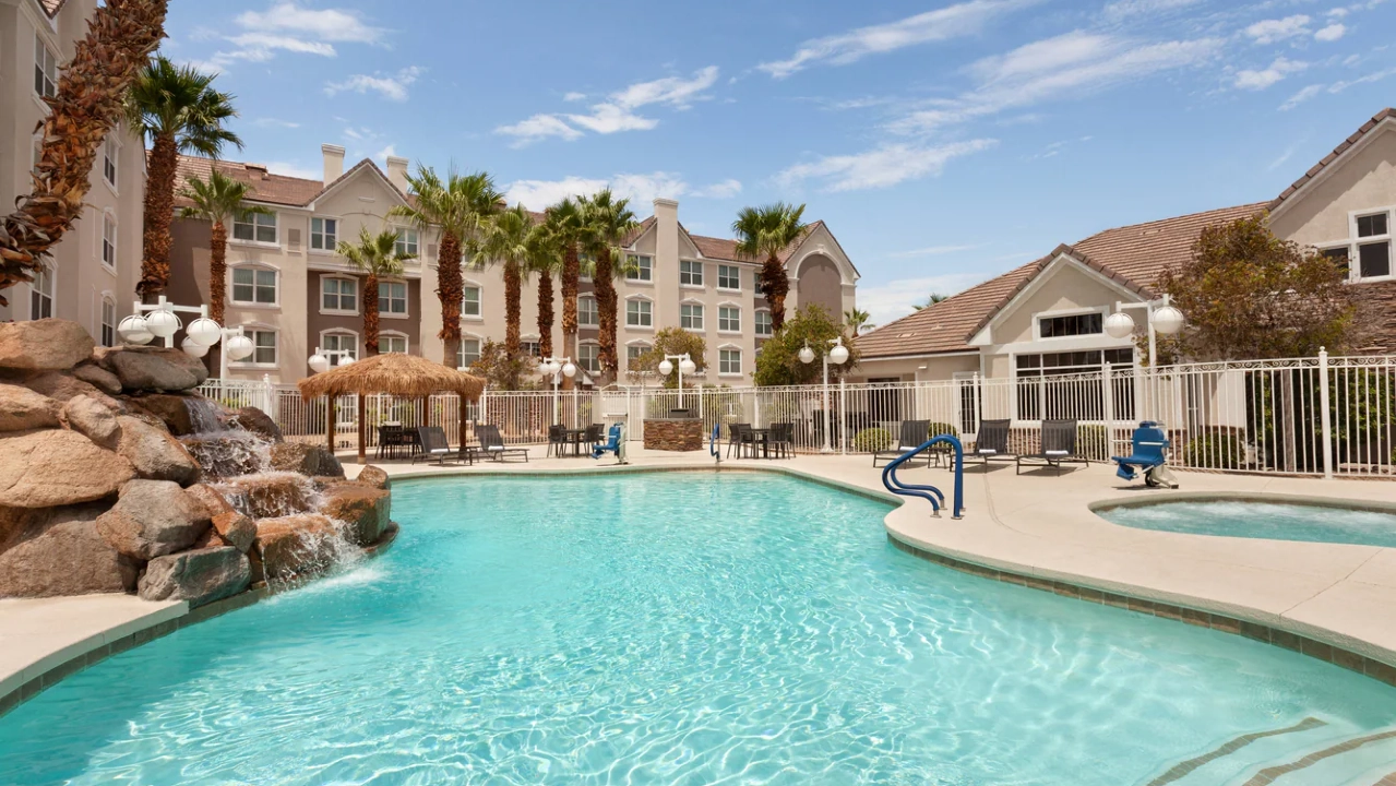 Pool at Residence Inn Las Vegas Stadium Area