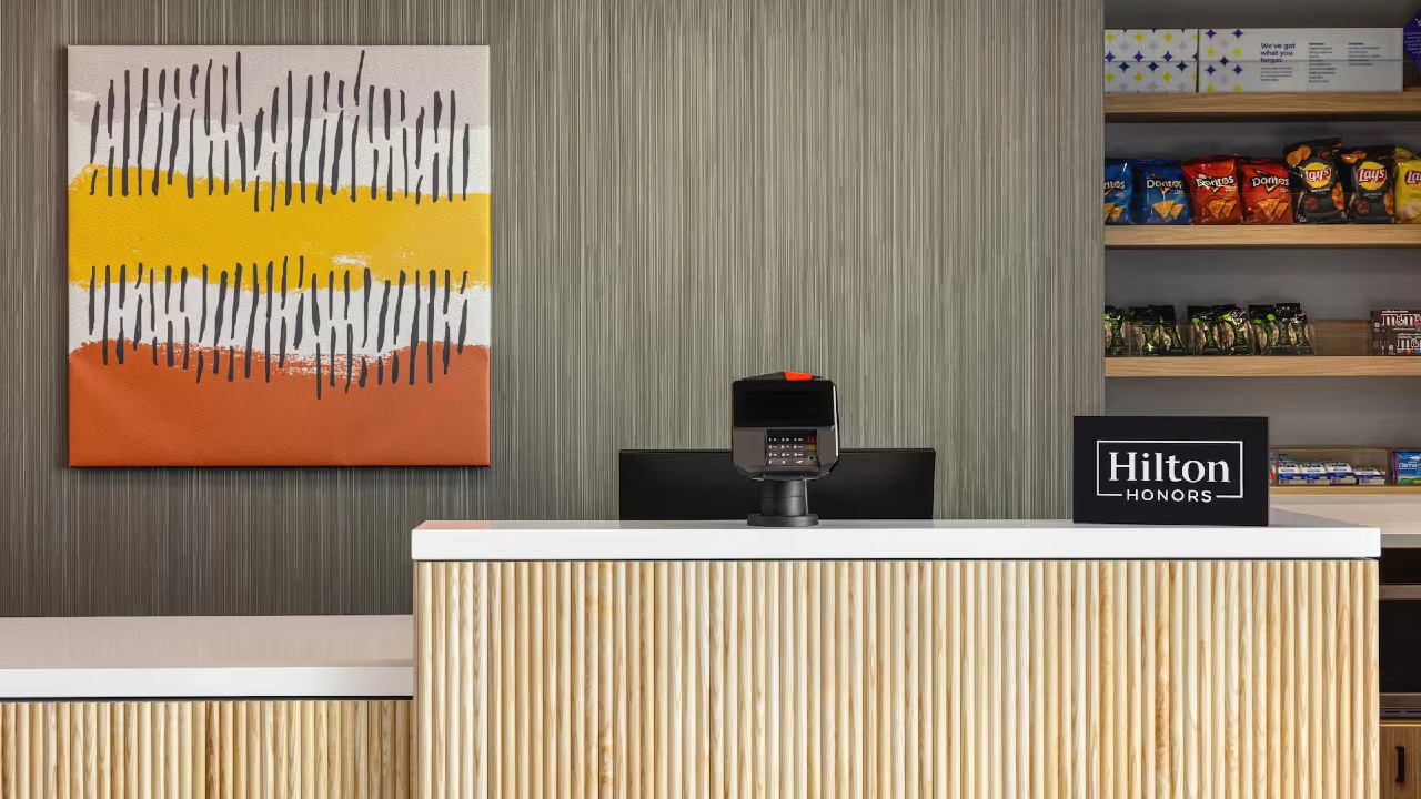 Front Desk at Spark By Hilton Las Vegas Airport