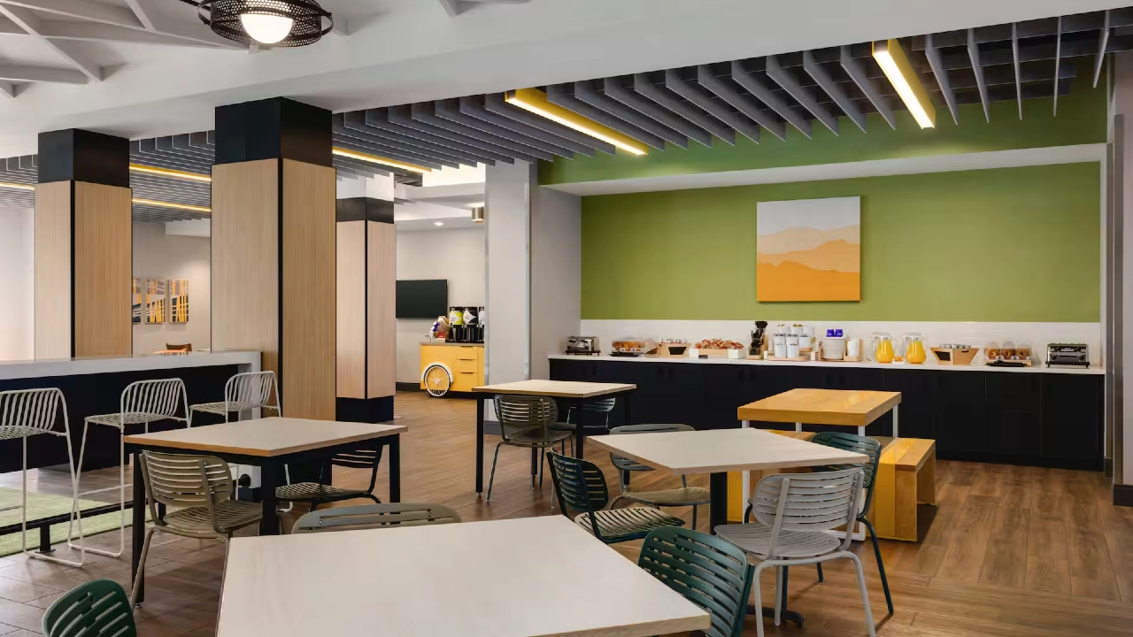 Breakfast Area at Spark By Hilton Las Vegas Airport