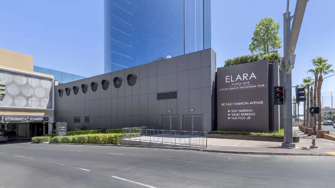 Hotel Exterior at Hilton Club Elara Las Vegas
