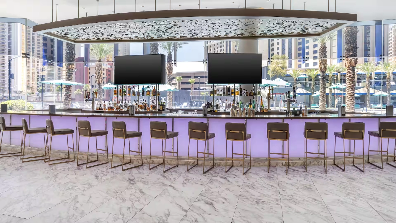 Lobby Bar at Hilton Club Elara Las Vegas