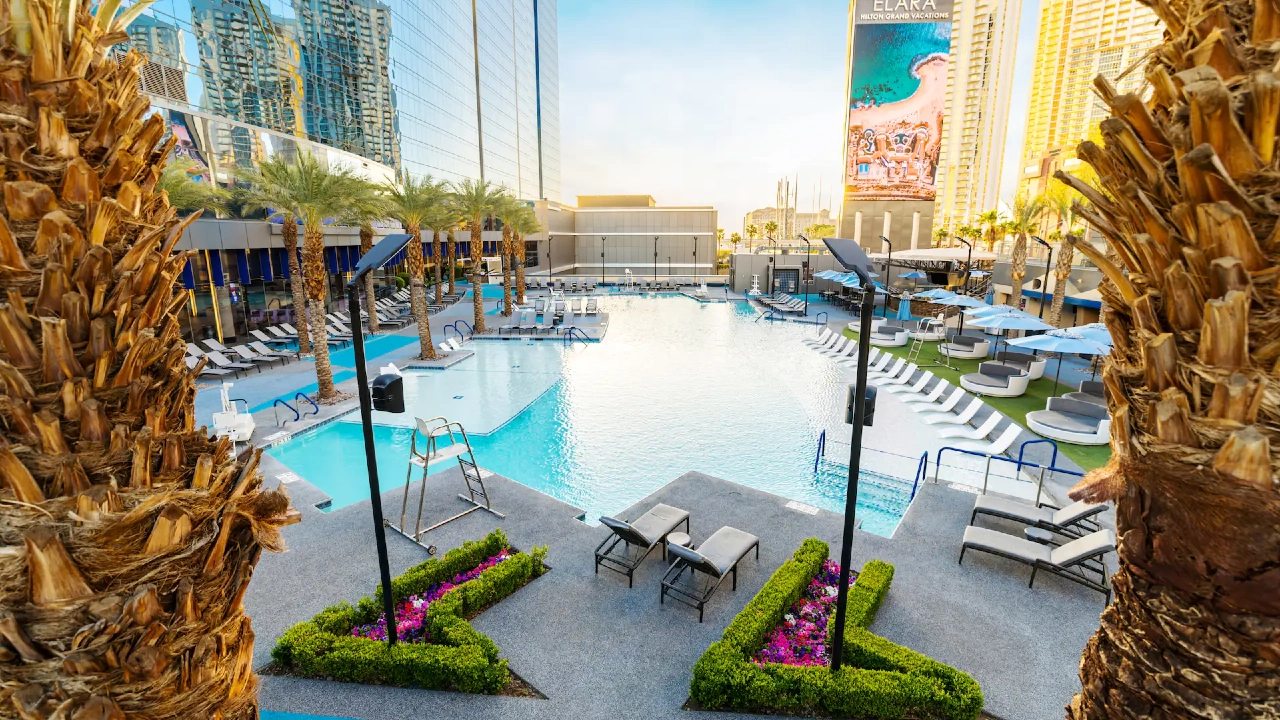 Pool at Hilton Club Elara Las Vegas