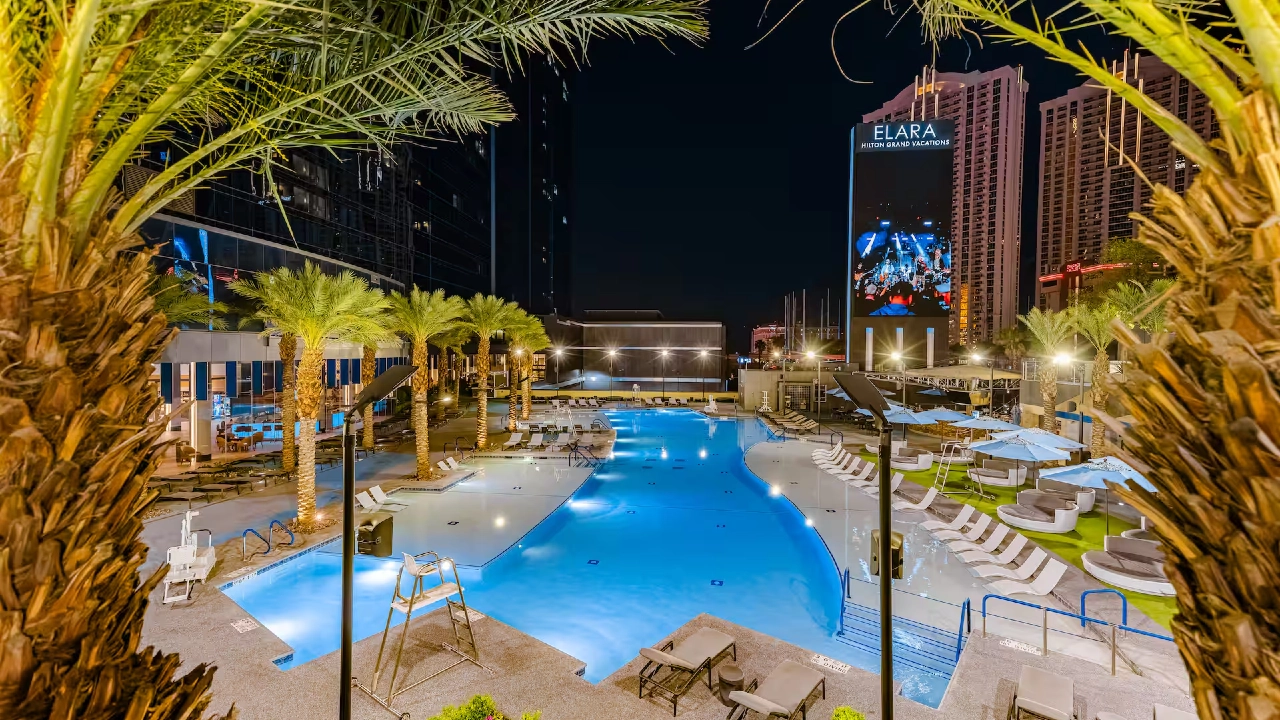 Pool at Hilton Club Elara Las Vegas