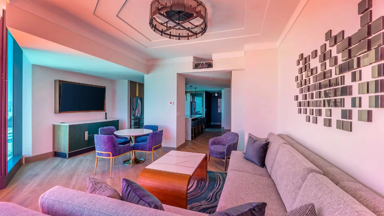 Two Bedroom Two King Entertainment Plus Suite at Hilton Club Elara Las Vegas